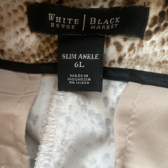 Snake print ankle pants - Picture 3 of 4